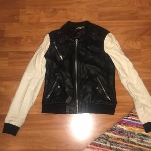 Leather jacket